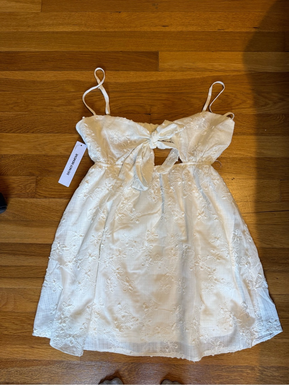 Princess Polly white mini dress